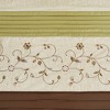 PAGED 72x72 Inch Printed and Embroidered Shower Curtain with Machine-Washable Fabric - 4 of 4
