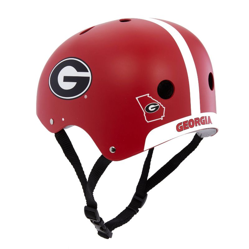 NCAA Georgia Bulldogs Multi-Sport Helmet - Red, 6 of 7