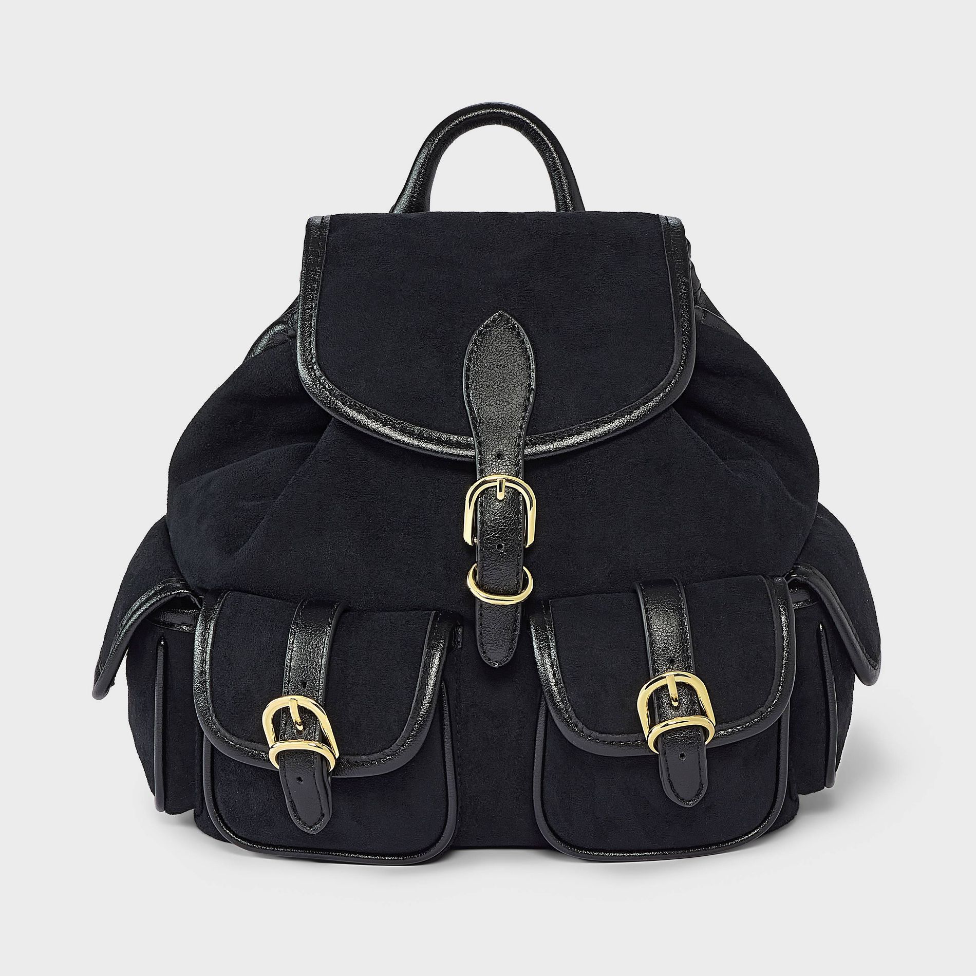 Faux Suede Utility Mini Backpack - Universal Thread™