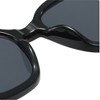 Anna-Kaci Oversized Square Sunglasses with Cutout Chain Link Arms and Glamorous Metal Trim - 2 of 3