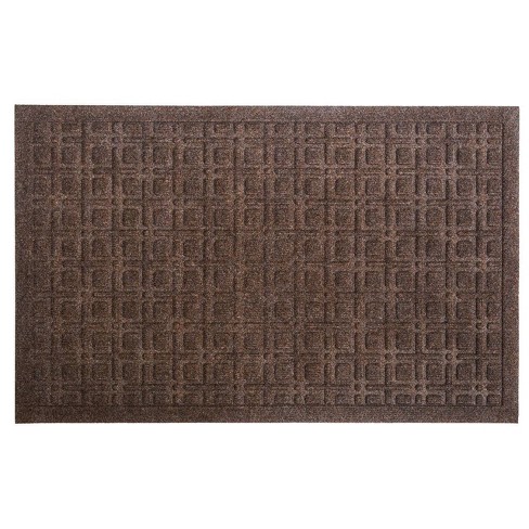 Entryways 35"x22" Lattice Weather Beater Polypropylene Indoor Outdoor Floor Mat: Rubber-Backed, Fade-Resistant, Geometric Design - image 1 of 4