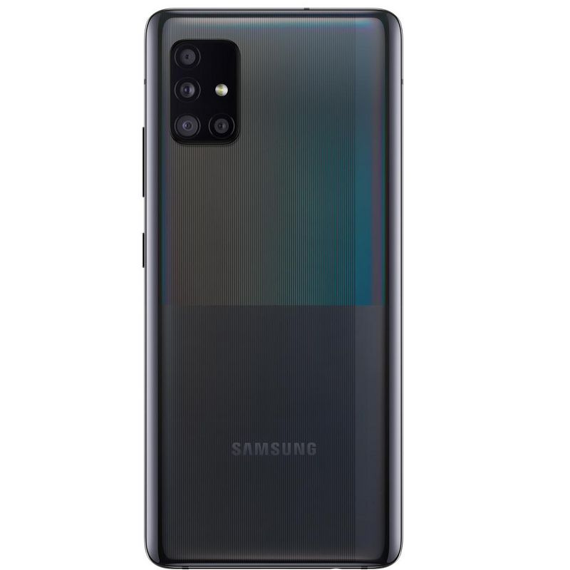 Samsung Galaxy A51 6.5" Super AMOLED Screen 128GB Quad Camera A515U 5G Unlocked  - Manufacturer Refurbished - Black, 3 of 4