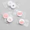 Big Dot of Happiness 50th Pink Rose Gold Birthday - Happy Birthday Party Round Candy Sticker Favors - Labels Fits Chocolate Candy (1 sheet of 108) - image 3 of 4