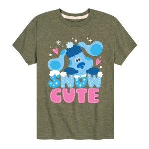 Boys' - Blue's Clues & You! - Snow Cute Short Sleeve Graphic T-Shirt - 1 of 4