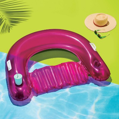 Condition photo showing As Is for chill out inner tube - sun squad™ berry
