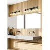 Lauren 5-Light Modern Vanity Wall Light - Steel, Dimmable, Damp Rated, 39" Wide - 4 of 4