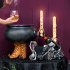 Gallerie II Frick & Frack Gathered Traditions Joe Spencer Halloween Figure Light-Up LED Candlesticks Set of 2 - 2 of 4