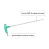 Unique Bargains Carbon Steel T-Handle Ball End Hex Key Wrench - 4 of 4