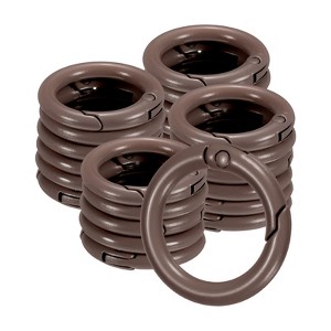 Unique Bargains Metal Spring O Rings Zinc Alloy Durable Multipurpose Lightweight Buckle 5/8 Inch - 1 of 4