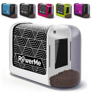 PowerMe Electric Pencil Sharpener - Battery Powered For Colored Pencils, Ideal For No. 2 - 1 of 4