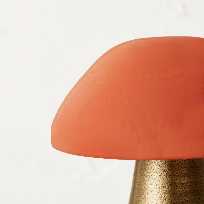 Medium Mushroom Figure Orange/Gold - Opalhouse&#8482; designed with Jungalow&#8482;, 4 of 6