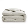 Puredown Luxurious 300TC 100% Organic Cotton Down Feather Fiber Comforter  - Soft and Breathable Duvet Insert - 2 of 4