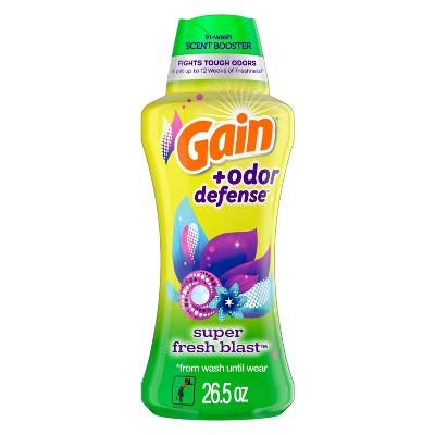Image of Gain Odor Defense Fireworks In-Wash Scent Booster - Super Fresh Blast - 26.5oz