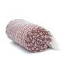 Americanflat Omala Throw Blanket in Maroon and White Mini Diamond - 100% Cotton with Fringe - 50" x 60" - 2 of 4