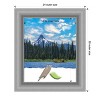 Amanti Art Peak Polished Nickel Picture Frame - 4 of 4