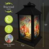 Briarwood Lane Summer Lantern 13.5" x 5.5" x 5.5" American Flowers For Summer Lantern - 3 of 3