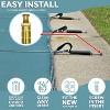 Poolzilla Pool Safety Cover Brass Anchors for Concrete and Pavers - Universal Fit - 2 of 3