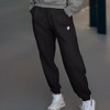 Dalix Heartly Ghost Embroidered Jogger Pant Soft Fleece Relaxed Fit Lounge Womens - 3 of 4
