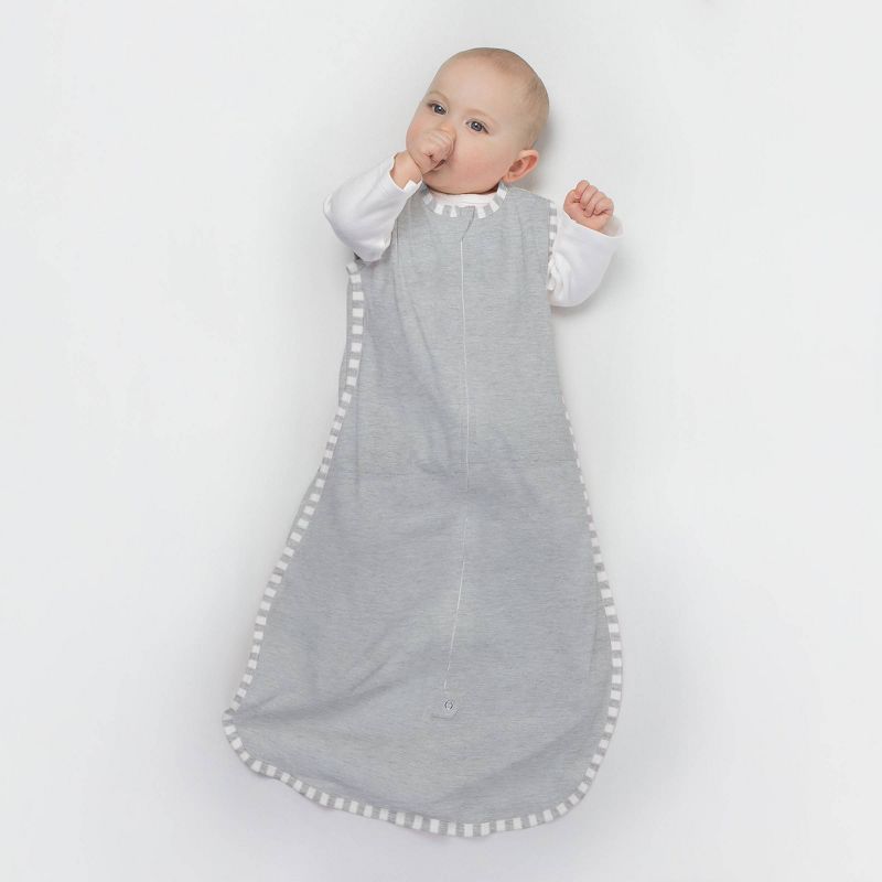 SwaddleDesigns Sleeping Sack Wearable Blanket - Heather Gray, 2 of 6