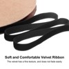 Unique Bargains Velvet Single Side Christmas Vintage Ribbon 1 Pc - 2 of 4