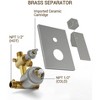YAWWALK Dual-Function Shower Faucet Set - Pressure-Balanced System with Handheld Spray - 2 of 4