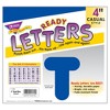 TREND Royal Blue 4" Casual Uppercase Ready Letters®, 6 Packs - 3 of 3
