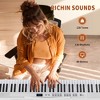 SUGIFT 88 Key Digital Piano Keyboard with Stand Full-Size Semi-Weighted Electric Piano - 4 of 4