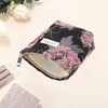 Unique Bargains Convenient Flower Makeup Bag 1 Pc - 3 of 4