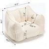 NicBex Bean Bag Chair,Beanbag Chair with Highly Resilient Foam,Adult Lounge Sofa,Large Comfy Chair for Living Room Bedroom - 3 of 4
