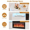 Garvee TV Stand, Center Cabinet with Storage Place for TV Up to 75", Modern Entertainment Center with Storage Cabinet - 4 of 4