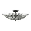Livex Lighting Cassandra 4 - Light Semi-Flush Mount in  Black - 2 of 2