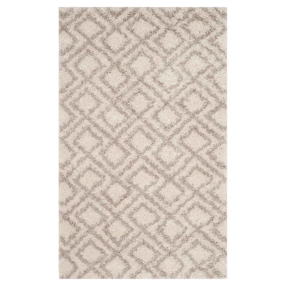 3'x5' Tortosa Abstract Loomed Accent Rug Ivory/Beige - Safavieh