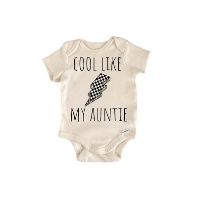Retro Aunt Lightning - Baby Boy Girl Clothes Infant Onesie® Funny Cute Newborn GS1