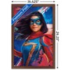 Trends International Marvel Ms. Marvel - Graffiti Framed Wall Poster Prints - 3 of 4