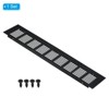 Unique Bargains Aluminum Rectangle Mesh with Mounting Screw Cabinet Air Vent Cover - 3 of 4