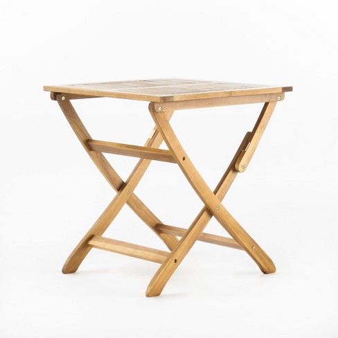 Acacia folding online table