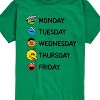 Boys' - Sesame Street - Days Of The Week Short Sleeve Graphic T-Shirt - 2 of 4