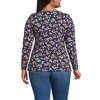 Lands' End Women's Long Sleeve Lightweight Jersey Scoop Neck T-Shirt - 2 of 3
