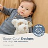 Bearington Baby Lil' Spot Snuggler, 15 Inch Puppy Dog Plush Stuffed Animal Security Blanket Lovey for Babies - 3 of 4