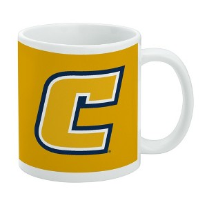 University of Tennessee at Chattanooga Secondary Logo Ceramic Coffee Mug Novelty Gift Mugs for Coffee Tea and Hot Drinks 11oz White - 1 of 4