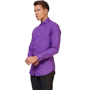 OppoSuits Solid Color Men's Shirts - 1 of 4