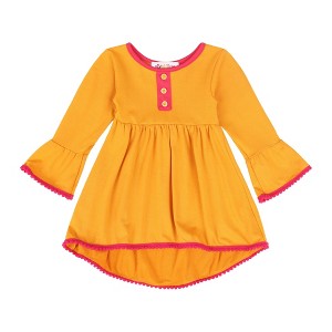 Mixed Up Clothing Baby Pom Pom Tunic Dress - 1 of 4