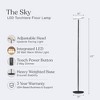 Brightech Sky Modern Dimmable (Includes LED Light Bulb) Torchiere Floor Lamp Oil-Brushed Bronze - 3 of 4
