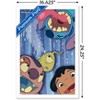 Trends International Disney Lilo and Stitch - Photobooth Faces Framed Wall Poster Prints - 3 of 4
