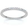 Pompeii3 3/4Ct Diamond Eternity Ring 14k Gold or Platinum Wedding Band Lab Created - 3 of 4