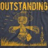 Mens Outstanding T Shirt Funny Silly Scarecrow Joke Tee For Guys - Crazy Dog Men's T Shirt - 2 of 4