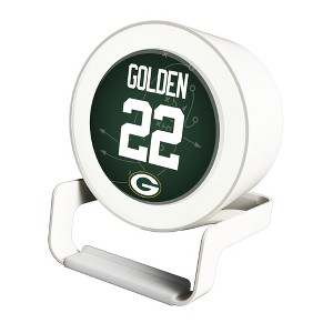 NFL Green Bay Packers Players Game Tactic Night Light Charger and Bluetooth Speaker - 1 of 3