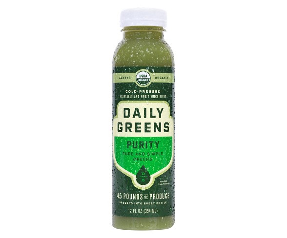 Daily Greens Purity  Cold Pressed Juice - 12 fl oz