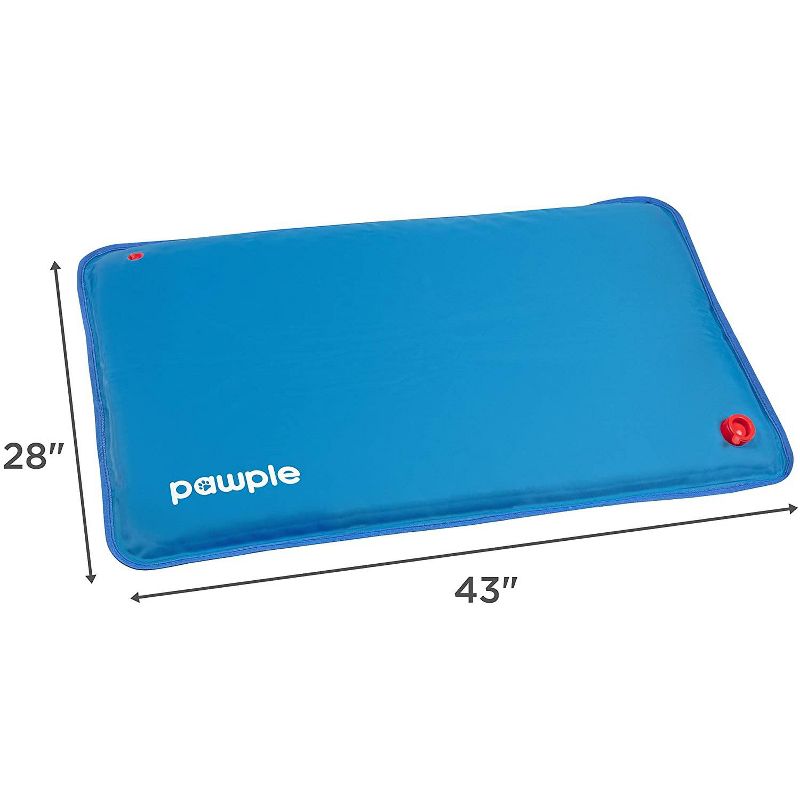 Pawple Dog Cooling Mat Pet Pad for Kennel, Crate or Bed, 3 of 7