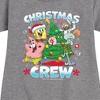 - SpongeBob SquarePants - Christmas Crew Graphic Short Sleeve Fleece Dress - 2 of 4